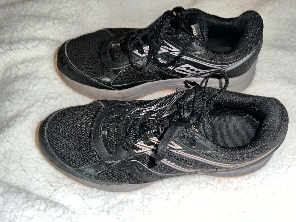 Saucony Womens Cohesion Black AthleticRunning Shoes - Size 11 - L14